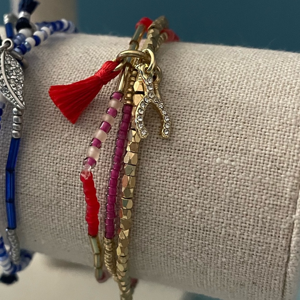 Stella & Dot Make A Wish Stretch Bracelet